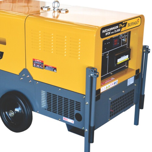 Gerador de energia 15 Kva a diesel cabinado partida elétrica trifásico - BFDE 15.000 Gerador de energia 15 Kva a diesel cabinado partida elétrica trifásico - BFDE 15.000