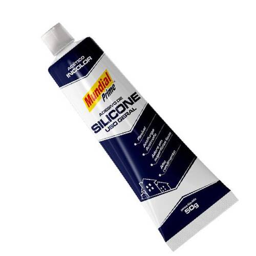 Silicone ac�tico para uso geral 50 gramas - PT0500006