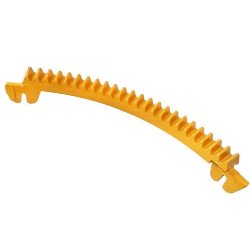 Segmento da coroa da cremalheira Z-24 para betoneiras Rental 200 e 400L - 31180004 Segmento da coroa da cremalheira Z-24 para betoneiras Rental 200 e 400L - 31180004