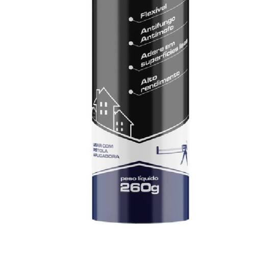 Silicone ac�tico para uso geral 260 gramas - PT0600031