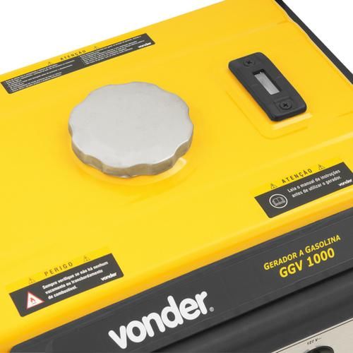 Gerador de energia 1Kva a gasolina monof�sico 4 tempos - GGV 1000  110V
