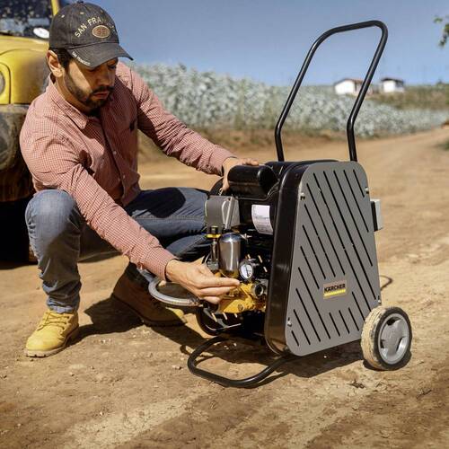 Lavadora alta vazão industrial 1 hp 800L/H 580 libras com mangueira - HF 800 220V Lavadora alta vazão industrial 1 hp 800L/H 580 libras com mangueira - HF 800 220V
