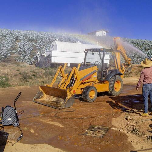 Lavadora alta vazão industrial 1 hp 800L/H 580 libras com mangueira - HF 800 220V Lavadora alta vazão industrial 1 hp 800L/H 580 libras com mangueira - HF 800 220V