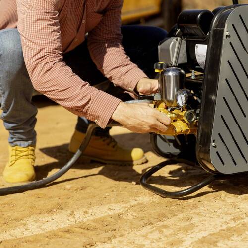 Lavadora alta vazão industrial 1 hp 800L/H 580 libras com mangueira - HF 800 220V Lavadora alta vazão industrial 1 hp 800L/H 580 libras com mangueira - HF 800 220V
