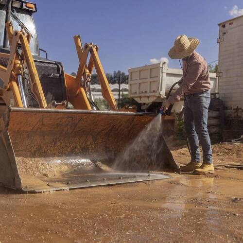 Lavadora alta vaz�o industrial 2 hp 1600L/H 580 libras com mangueira - HF 1600  220V