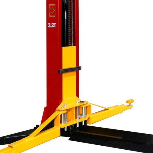 Elevador automotivo 3,2T com base double lock monof�sico vermelho - REHI032-B  220V