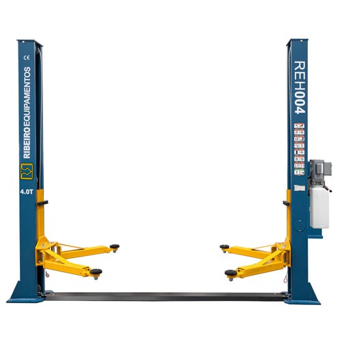 Elevador automotivo 4T sem base double lock monof�sico azul - REHI004  220V