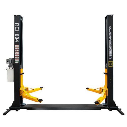 Elevador automotivo 4T com base double lock monof�sico preto - REHI004-B  220V