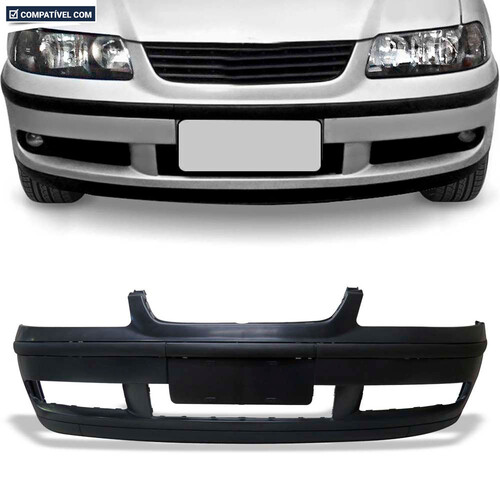 Para-choque Gol Saveiro G3 2000 a 2005 dianteiro - 6401