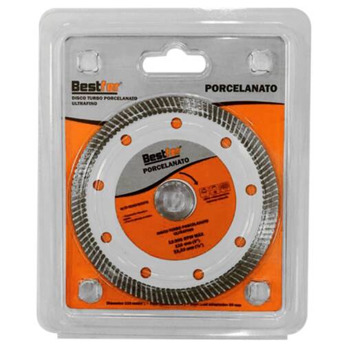 Disco diamantado turbo 110 mm para porcelanato - BFH1861 Disco diamantado turbo 110 mm para porcelanato - BFH1861