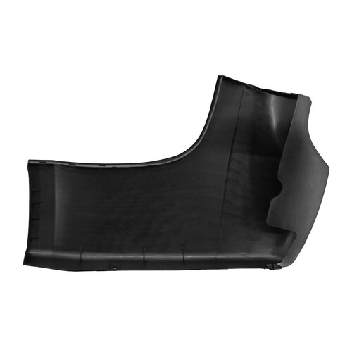 Para-choque Montana 2010 a 2021 traseiro direito preto liso - 1786