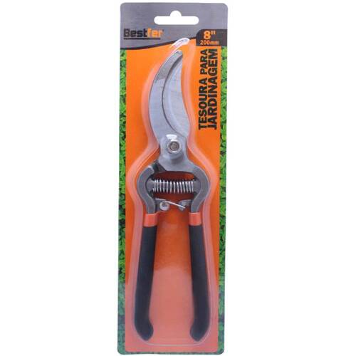 Tesoura para poda manual bico curvo 8 Tesoura para poda manual bico curvo 8