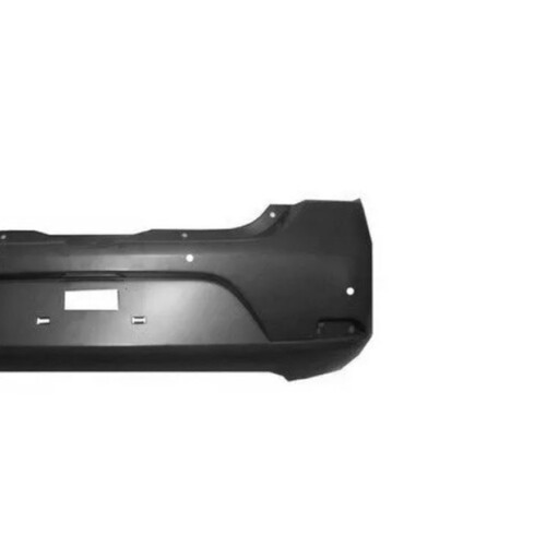 Para-choque Sandero 2014 a 2019 traseiro preto com furo sensor - 4147