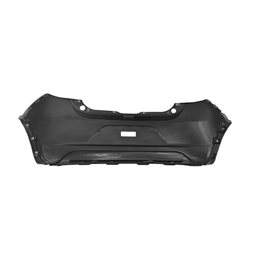 Para-choque Moby Way 2016 a 2021 traseiro preto liso parcial sem sensor - 3561 Para-choque Moby Way 2016 a 2021 traseiro preto liso parcial sem sensor - 3561