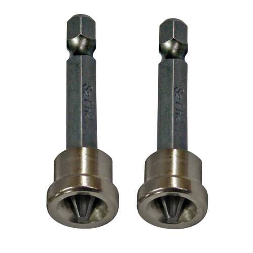 Jogo de bits phillips com limitador ph2 x 50 mm encaixe 1/4 Jogo de bits phillips com limitador ph2 x 50 mm encaixe 1/4