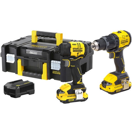 Combo Furadeira Parafusadeira de Impacto 20V SBD716 + Parafusadeira de Impacto 20V SBI811 - SBDI466D2T   110V/220V