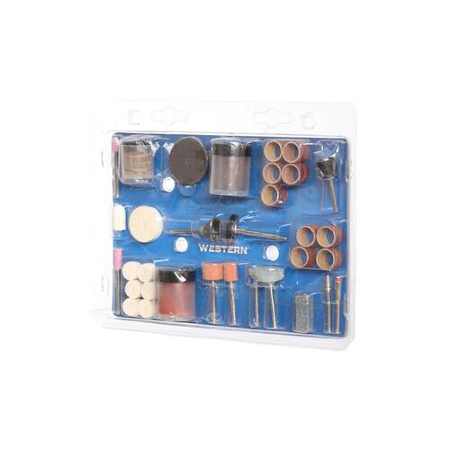 Kit de acess�rios para micro ret�fica com 105 pe�as - W-105