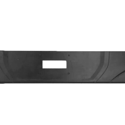 Moldura placa Strada 2020 a 2023 traseiro central preto - 3564 Moldura placa Strada 2020 a 2023 traseiro central preto - 3564