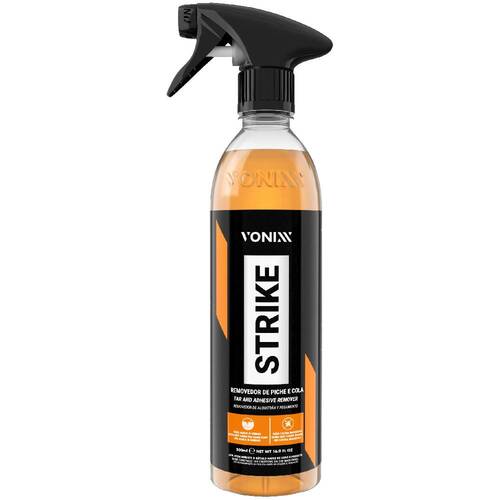 Removedor de etiquetas e colas automotivo 500 ml com gatilho - Strike Removedor de etiquetas e colas automotivo 500 ml com gatilho - Strike