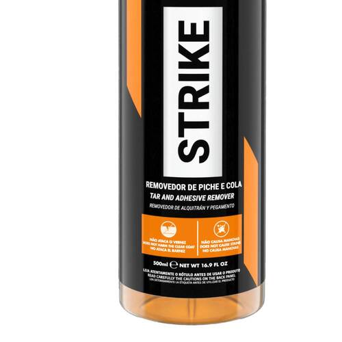 Removedor de etiquetas e colas automotivo 500 ml com gatilho - Strike Removedor de etiquetas e colas automotivo 500 ml com gatilho - Strike