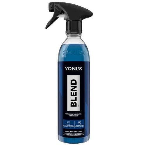 Cera automotiva SIO2 e carnaúba em spray 500 ml com gatilho - Blend Cera automotiva SIO2 e carnaúba em spray 500 ml com gatilho - Blend