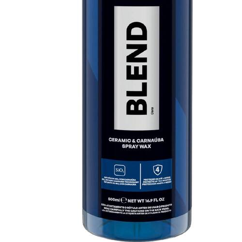 Cera automotiva SIO2 e carnaúba em spray 500 ml com gatilho - Blend Cera automotiva SIO2 e carnaúba em spray 500 ml com gatilho - Blend