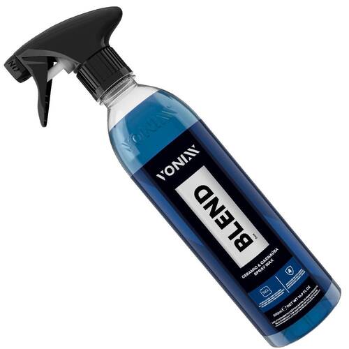 Cera automotiva SIO2 e carnaúba em spray 500 ml com gatilho - Blend Cera automotiva SIO2 e carnaúba em spray 500 ml com gatilho - Blend