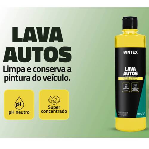 Detergente automotivo concentrado 500 ml - Lava autos Detergente automotivo concentrado 500 ml - Lava autos