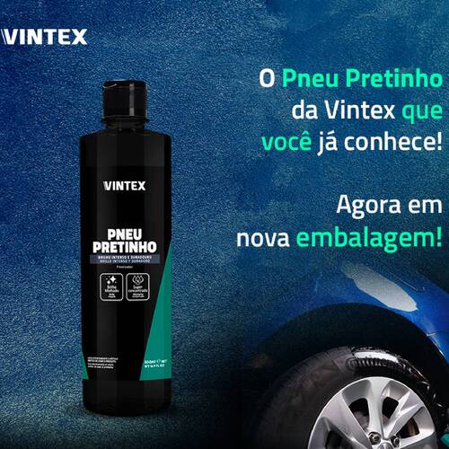 Limpa pneus automotivo pretinho 500 ml - 2010026