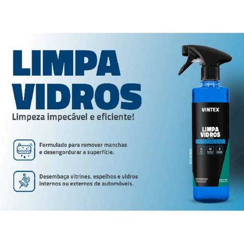 Limpa vidros automativo 500 ml com gatilho - 2010020