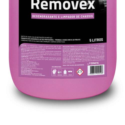 Desengraxante para limpeza de chassi 5L - Removex