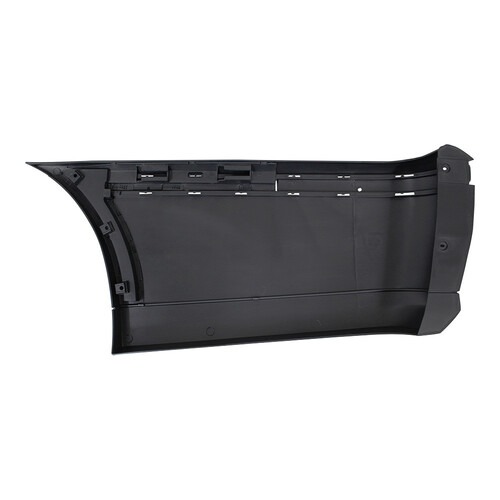 Para-choque Saveiro G3 2000 a 2003 traseiro direito preto liso parcial - 6488