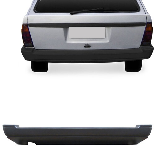 Para-choque Parati Bx 1987 a 1996 traseiro cinza texturizado - 6445 Para-choque Parati Bx 1987 a 1996 traseiro cinza texturizado - 6445