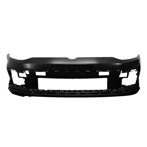 Para-choque Crossfox/Pepper/Extreme/Spacecross 2014 a 2021 dianteiro preto liso parcial - 6478