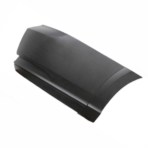 Para-choque Saveiro G7 2016 a 2021 traseiro direito preto liso parcial - 6642