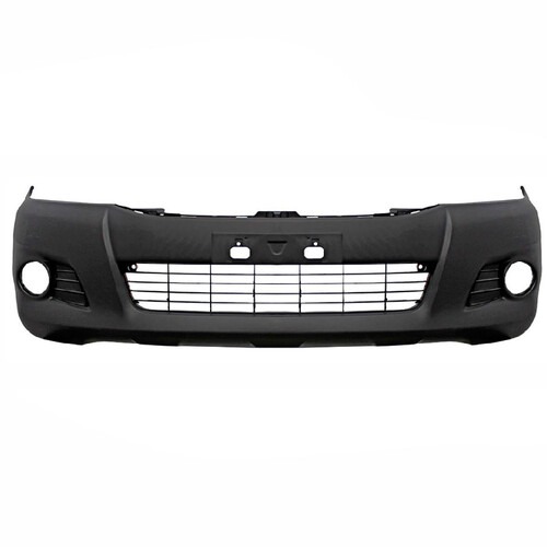 Para-choque Hilux 2012 a 2015 dianteiro preto com grade - 7065 Para-choque Hilux 2012 a 2015 dianteiro preto com grade - 7065