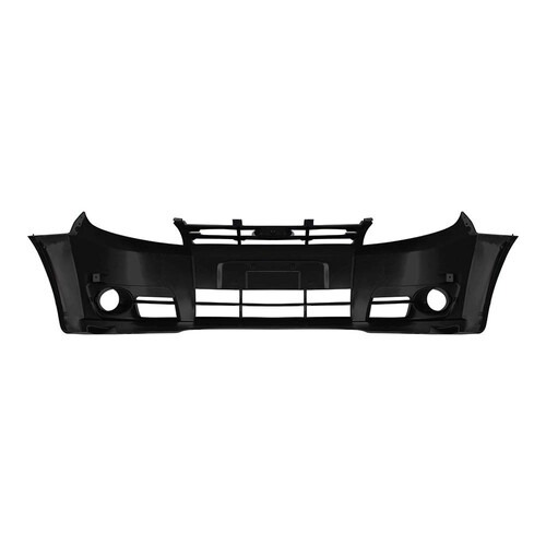 Para-choque KA 2008 a 2011 dianteiro preto liso com furo para farol - 2663 Para-choque KA 2008 a 2011 dianteiro preto liso com furo para farol - 2663