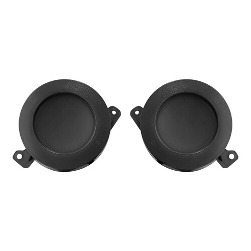 Kit 3 pares Tampa cobertura do farol Uno 2010 a 2014 dianteiro preto - 3435CF