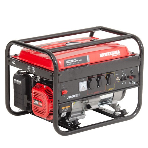 Gerador de energia 3 Kva a gasolina partida manual com AVR bivolt - GGN 3100 110V/220V Gerador de energia 3 Kva a gasolina partida manual com AVR bivolt - GGN 3100 110V/220V