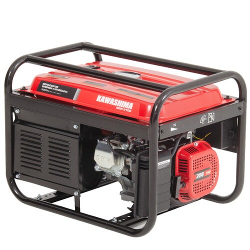 Gerador de energia 3 Kva a gasolina partida manual com AVR bivolt - GGN 3100 110V/220V Gerador de energia 3 Kva a gasolina partida manual com AVR bivolt - GGN 3100 110V/220V
