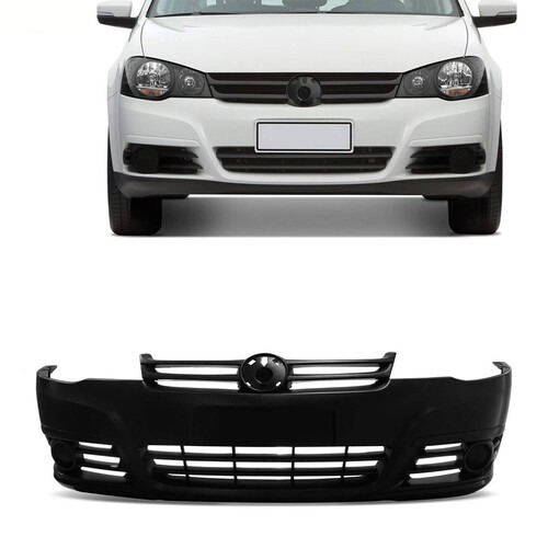 Para-choque Golf 2007 a 2014 dianteiro preto sem farol - 6132 Para-choque Golf 2007 a 2014 dianteiro preto sem farol - 6132