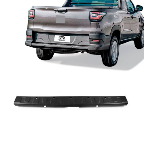 Para-choque Strada Endurence Freedon Volcano 2020 a 2021 traseiro central preto com furo para sensor - 3488 Para-choque Strada Endurence Freedon Volcano 2020 a 2021 traseiro central preto com furo para sensor - 3488