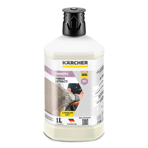 Detergente limpador de carpetes e estofados concentrado 1 Litro - Power Extract RM 764