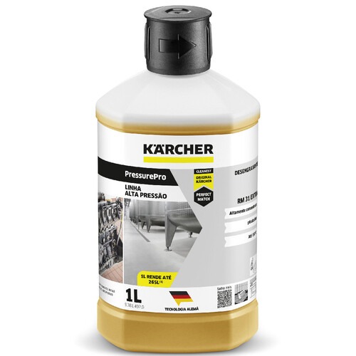 Detergente desengraxante ultra concentrado 1 Litro - PressurePro RM 31 Detergente desengraxante ultra concentrado 1 Litro - PressurePro RM 31