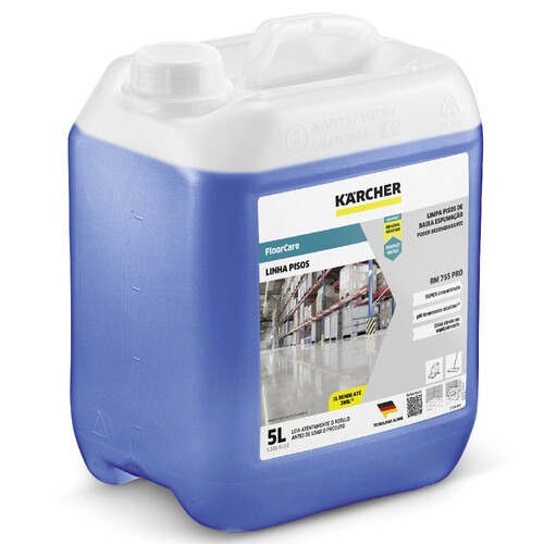 Detergente limpeza profissional concentrado 5 Litros - FloorCare RM 755