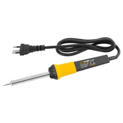 Ferro para solda 30 Watts com ponta cônica - FSV 0030 110V Ferro para solda 30 Watts com ponta cônica - FSV 0030 110V