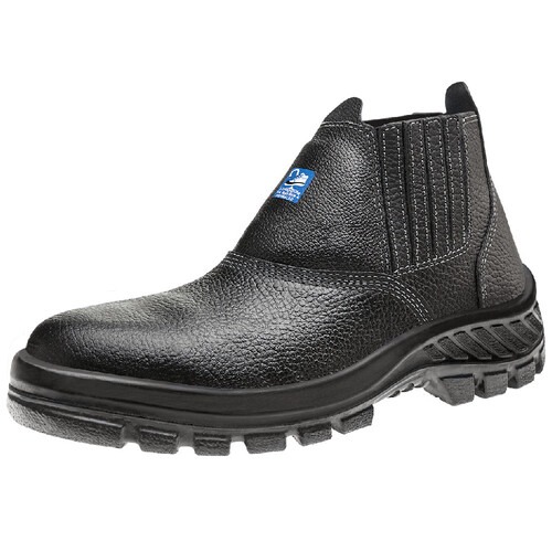 Botina bidensidade couro relax com el�stico biqueira composite - 30B19-CPAP