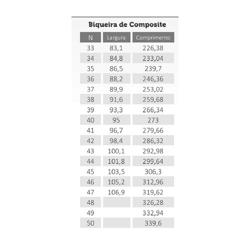 Botina bidensidade couro com metatarso cadar�o biqueira composite - 50B29-MEX