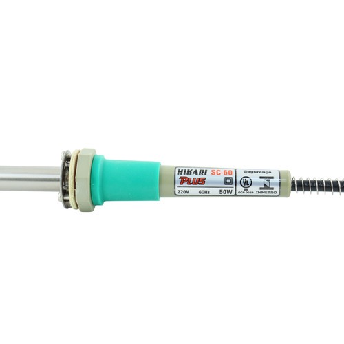 Ferro para solda 50 watts com suporte PLUS SC-60  110V