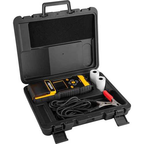 Testador de baterias com impressora - TBV 2000 Testador de baterias com impressora - TBV 2000